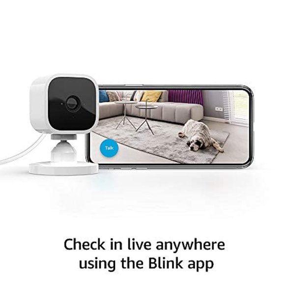 Blink Mini – Compact indoor plug-in smart security camera, 1080p HD video - Picture 2 of 11